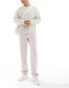 Фото #1 товара ASOS DESIGN smart wool mix straight leg trousers in dusty pink