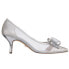 Nina Bianca Glitter Pointed Toe Evening Pumps Womens Silver Dress Casual BIANCA-