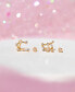 ფოტო #4 პროდუქტის Faux Cubic Zirconia Constellation Stud Earrings