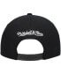 Фото #3 товара Men's Black Memphis Grizzlies Hardwood Classics Script 2.0 Snapback Hat