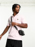 Фото #1 товара Lyle & Scott icon logo pique polo in light pink