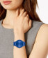 ფოტო #5 პროდუქტის Unisex Swiss True Thinline Les Couleurs Le Corbusier Blue High-Tech Ceramic Bracelet Watch 39mm