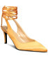 ფოტო #1 პროდუქტის Women's Estelle Ankle-Tie Dress Pumps-Extended sizes 9-14