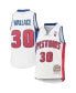 Big Boys Rasheed Wallace White Detroit Pistons 2003-04 Hardwood Classics Swingman Jersey