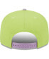 Бейсболка New Era мужская двухцветная Neon Green, Lavender Green Bay Packers Two-Tone Color Pack 9FIFTY Snapback Hat Neon Green, Lavender - фото #3