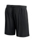 Фото #3 товара Men's Black Miami Heat Post Up Mesh Shorts