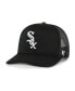 Фото #1 товара Men's Black Chicago White Sox Foamo Trucker Snapback Hat