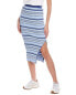 C/Meo Collective Motive Knit Pencil Skirt Women's Blue Xs - фото #1