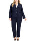 Фото #4 товара Женский костюм Le Suit с пиджаком на пуговицах и брюками