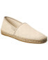 Фото #1 товара Gucci Gg Canvas & Leather Espadrille Men's White 6.5
