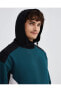 M 2Xi-Lock Hoodie Sweatshirt Erkek Petrol Sweatshirt S232193-405