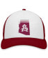 Фото #3 товара Men's White, Maroon Arizona State Sun Devils Tone Down Trucker Snapback Hat