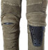 Фото #7 товара Motorcycle Riding Trousers Men Protective Trousers Denim Jeans with Armour 4 x Knee and Hip Pads