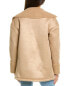 Pascale La Mode Sherpa Jacket Women's Brown Xs