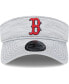 ფოტო #3 პროდუქტის Men's Gray Boston Red Sox Adjustable Visor