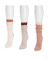 Фото #2 товара Women's 3 Pair Pack Slouch Socks, One