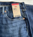 Levi's Men's 501 Original Fit Jeans, Stretch Dark Wash Size 42x30 Straight Leg