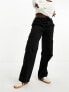 Фото #3 товара ASOS DESIGN Hourglass cargo jean in washed black