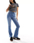 Фото #4 товара Noisy May Sallie flared jeans in light blue