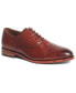 ფოტო #1 პროდუქტის Men's Clinton Cap-Toe Oxford Leather Dress Shoes