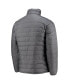 Фото #4 товара Men's Gray Clemson Tigers Powder Lite Omni-Heat Reflective Full-Zip Jacket