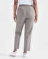 Фото #2 товара Women's Mid-Rise Pull On Straight-Leg Ankle Pants, Created for Macy's