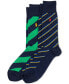ფოტო #1 პროდუქტის Men's 2-Pk. Striped Slack Socks