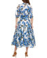 Фото #2 товара Samantha Sung Birdy Shirtdress Women's 4