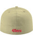 Фото #5 товара Men's Gold San Francisco 49ers Omaha Throwback 59FIFTY Fitted Hat