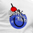 Фото #2 товара KRUSKIS Born To Fish Hook short sleeve T-shirt