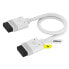 Фото #3 товара Corsair iCUE LINK Cable 2x 200mm with Straight connectors White