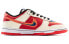 Фото #2 товара 【定制球鞋】 NBA x Nike Dunk Low EMB "Chicago" 波普艺术 热成像 渐变 低帮 板鞋 男款 红米黄 / Кроссовки Nike Dunk Low DD3363-100