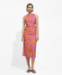 ფოტო #1 პროდუქტის Women's Openings Detail Printed Dress