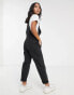 Фото #4 товара ASOS DESIGN Petite' original' denim dungarees in washed black