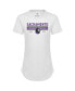 ფოტო #3 პროდუქტის Women's White Sacramento Kings Origins Phoebe Tri-Blend T-shirt