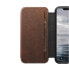 Фото #3 товара Чехол для iPhone XS Max из натуральной кожи Nomad Tri Folio