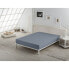 Fitted bottom sheet Alexandra House Living Steel Grey 90 x 210 cm