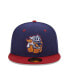 Фото #3 товара Головной убор для мужчин New Era Navy, Red Round Rock Express Marvel x Minor League 59FIFTY