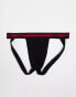 Hugo Boss 3 pack jockstraps in black and red