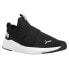 Фото #3 товара Puma Chroma Slip On C 2.0 Running Womens Black Sneakers Athletic Shoes 377441-0