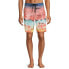 No Boundaries Board Shorts Men’s 32 Melon Juice Scenic 9” Inseam UPF 50 Stretch