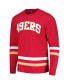 ფოტო #2 პროდუქტის Men's Red, Gold San Francisco 49ers Nolan Long Sleeve T-shirt