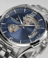 ფოტო #4 პროდუქტის Men's Swiss Jazzmaster Stainless Steel Bracelet Watch 42mm