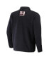 Men's NFL x Darius Rucker Collection by Charcoal New York Giants Shacket Full-Snap Jacket