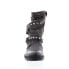 Фото #5 товара A.S.98 Vianne 250202-102 Womens Gray Leather Hook & Loop Casual Dress Boots