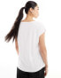 Vero Moda v-neck t-shirt in white