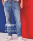 Фото #7 товара Men's Big & Tall Straight Fit Stretch Jeans