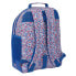 Школьный рюкзак Nait Nait Flores coimbra azul Синий 32 x 42 x 15 cm