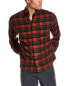Фото #1 товара Heritage By Report Collection Flannel Shirt Men's Red S