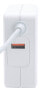 Фото #5 товара Manhattan Wall/Power Mobile Device Charger (Euro 2-pin) - USB-C and USB-A ports - USB-C Output: 60W / 3A - USB-A Output: 2.4A - USB-C 1m Cable Built In - White - Phone Charger - Three Year Warranty - Box - Indoor - AC - 20 V - 3 A - White